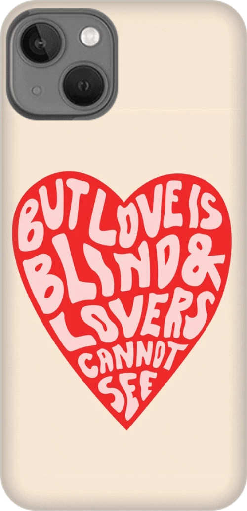 Heart Silicone case Θήκη για iPhone 13 red