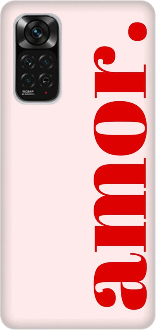 Amor Silicone case Θήκη για Xiaomi Redmi Note 11/11S 4G white