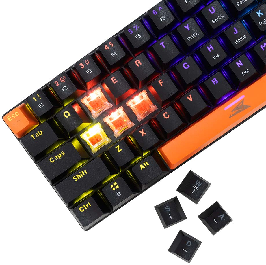 BARACUDA MECH KEYBOARD BGK-03111 DOLPHIN US RED SWITCH BLACK • Find.gr