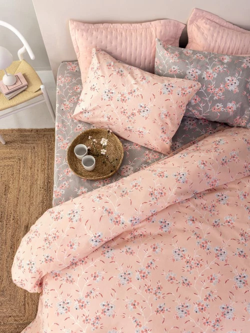 Σετ Σεντόνια Υπέρδιπλα (240x260) Fashion Life FL6261 βαμβακερά Palamaiki