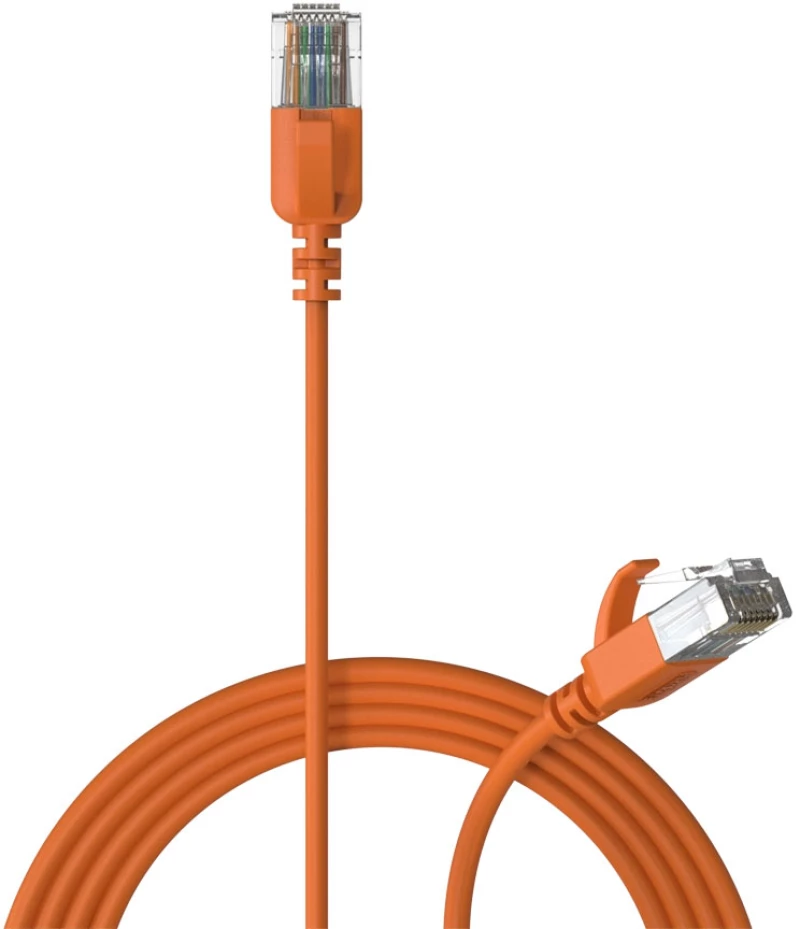 Procab CSD-560OR-1 Orange - Καλώδιο δικτύου CAT6 1 μέτρο πορτοκαλί