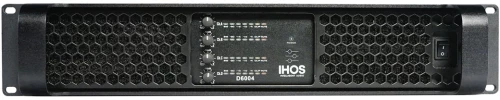 Ihos D-6004 - Ενισχυτής D class 4 καναλιών 4 x 3000w/4 Ω