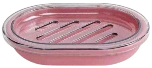 501954 ΣΑΠΟΥΝΟΘΗΚΗ ΜΠΑΝΙΟΥ ΠΛΑΣΤΙΚΗ - PINK - 21766