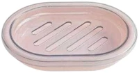 502051 ΣΑΠΟΥΝΟΘΗΚΗ ΜΠΑΝΙΟΥ ΠΛΑΣΤΙΚΗ - LIGHT PINK - 21658