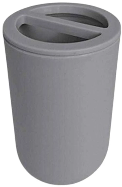 502101 ΘΗΚΗ ΟΔΟΝΤΟΒΟΥΡΤΣΑΣ ΠΛΑΣΤΙΚΗ - GREY - 21608