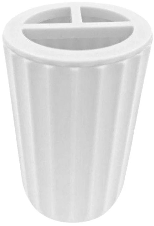 502176 ΘΗΚΗ ΟΔΟΝΤΟΒΟΥΡΤΣΑΣ ΠΛΑΣΤΙΚΗ - WHITE - 21524