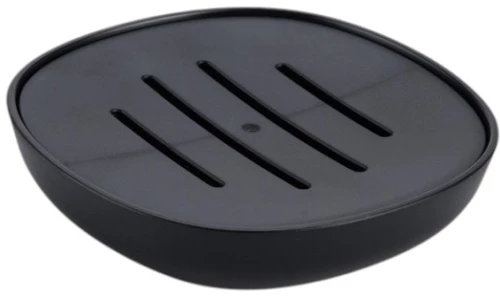 502212 ΣΑΠΟΥΝΟΘΗΚΗ ΜΠΑΝΙΟΥ ΠΛΑΣΤΙΚΗ - BLACK - 21772