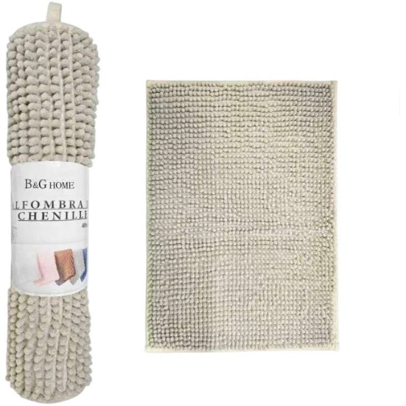 502305 ΠΑΤΑΚΙ ΜΠΑΝΙΟΥ - M0832 - 40X60CM - BEIGE - 20859