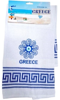 502668 ΠΕΤΣΕΤΑ ΠΟΤΗΡΟΠΑΝΟ SOUVENIR ΜΕ ΚΕΝΤΗΜΑ - ΣΕΤ 12PCS - GREECE - 416280