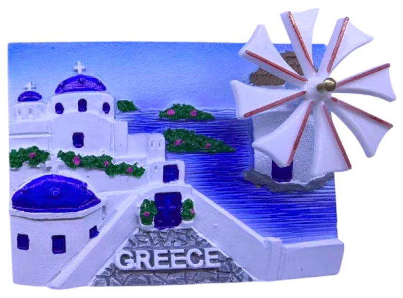 505368 ΤΟΥΡΙΣΤΙΚΟ ΜΑΓΝΗΤΑΚΙ SOUVENIR - ΣΕΤ 12PCS - GREECE - 678497