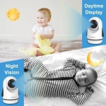 HELLOBABY ενδοεπικοινωνία μωρού HB6364 με κάμερα & οθόνη 6"  720p  PTZ