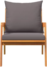 vidaXL Κα Chairs 2 τεμ 59.5x65x71.5 εκ. Μασίφ ξύλο ακακίας