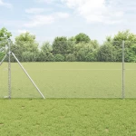 vidaXL Εξάγωνη Περίφραξη 1.4x100 μ Γαλβανισμένος Χάλυβας