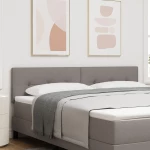 vidaXL Κεφαλάρι Με Κουμπιά Ταπετσαρίας Ταουπί 180 εκ