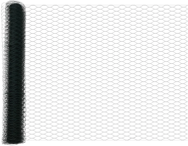 vidaXL Περίφραξη Εξαγώνων Πράσινη 1.2x100 μ Ατσάλι