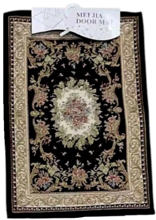 Πατάκι εισόδου - 38x58cm - 915510 - Black/Beige