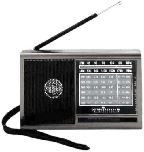 Επαναφορτιζόμενο ραδιόφωνο - PX-721 - 457217 - Silver