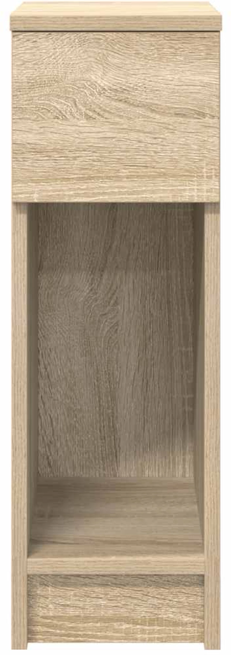 vidaXL Κομοδίνο με συρτάρι Sonoma Δρυς 20x36x60 εκ.