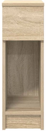 vidaXL Κομοδίνο με συρτάρι Sonoma Δρυς 20x36x60 εκ.
