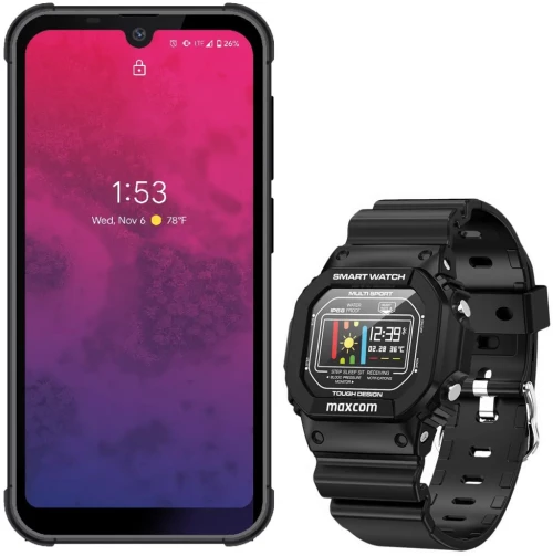 Maxcom MS572 (Dual Sim) LTE 5.7" και Δώρο Maxcom Smartwatch FitGo FW22 Classic
