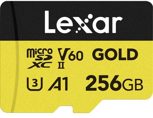 MEMORY MICRO SDXC 256GB UHS-II/GOLD LMSGOLD256G-BNNNG LEXAR
