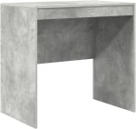 vidaXL Γκρι Γραφείο Σκυροδέματος 80x50x76 εκ. από μοριοσανίδα