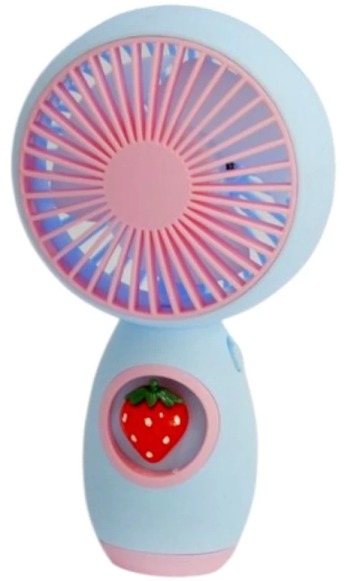 Επαναφορτιζόμενος ανεμιστήρας mini - HQ66-222B - 032193 - Blue