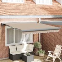 vidaXL Αυτοκίν. Ανασυρόμενη Τέντα Μπεζ 350x250 εκ, vidaXL Ύφασμα Αντικατάστασης Τέντας για σκελετό 3.5x2.5 μ Μπεζ