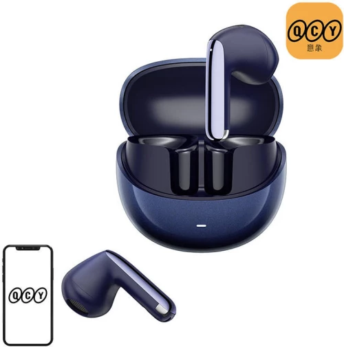 TWS QCY AilyBuds Pro+ HT10 Pro Headphones, ANC (blue)