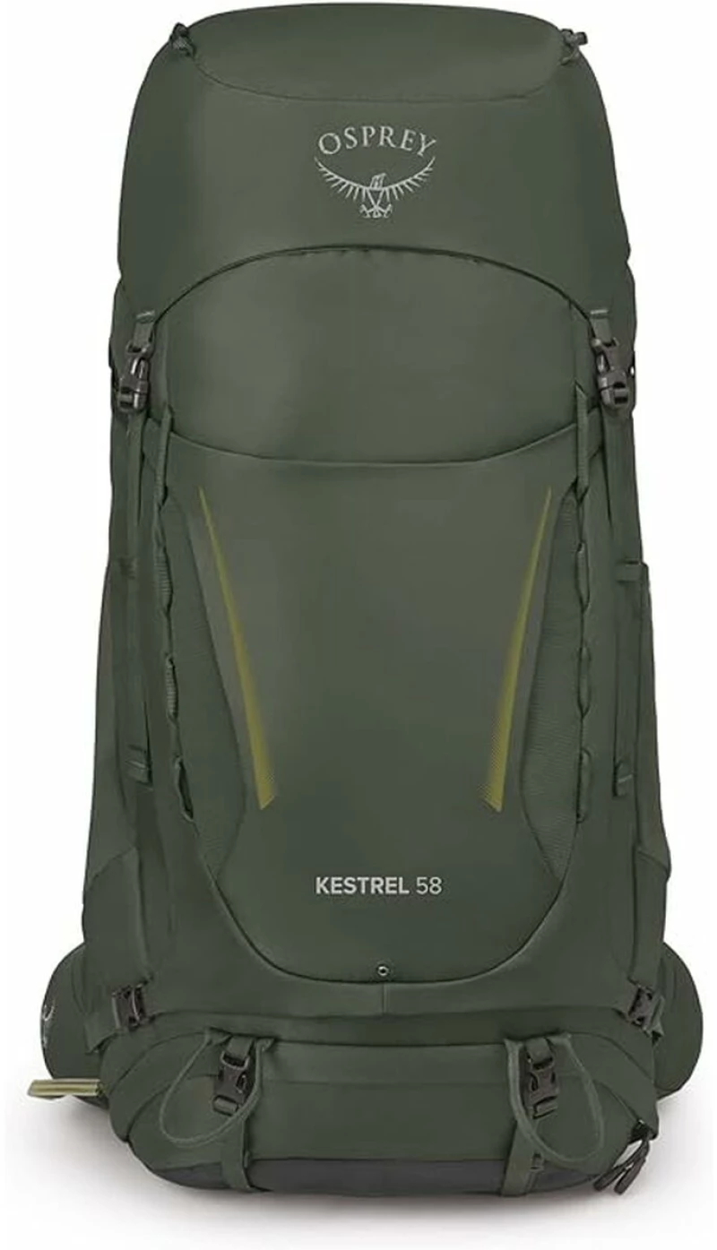 Σακίδιο Πεζοπορίας Osprey Kestrel Πράσινο Χακί 58 L