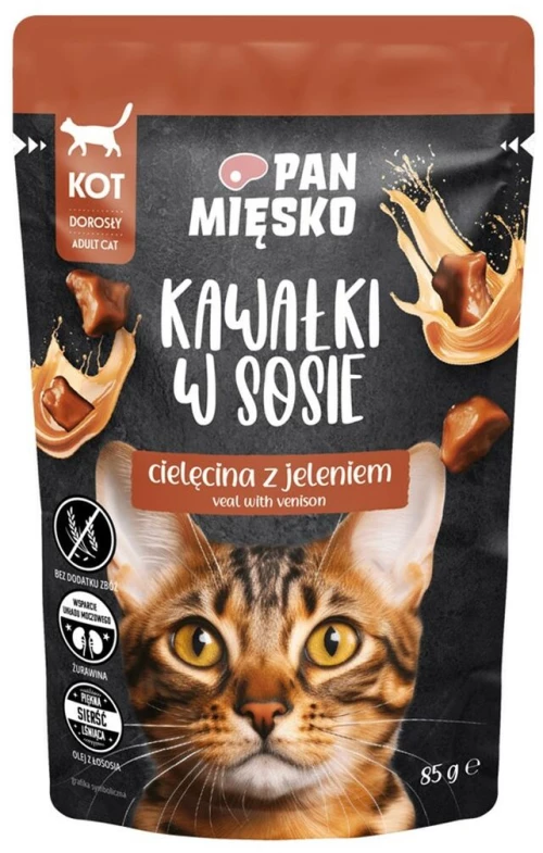 Γατοτροφή PAN MIĘSKO                                 85 g