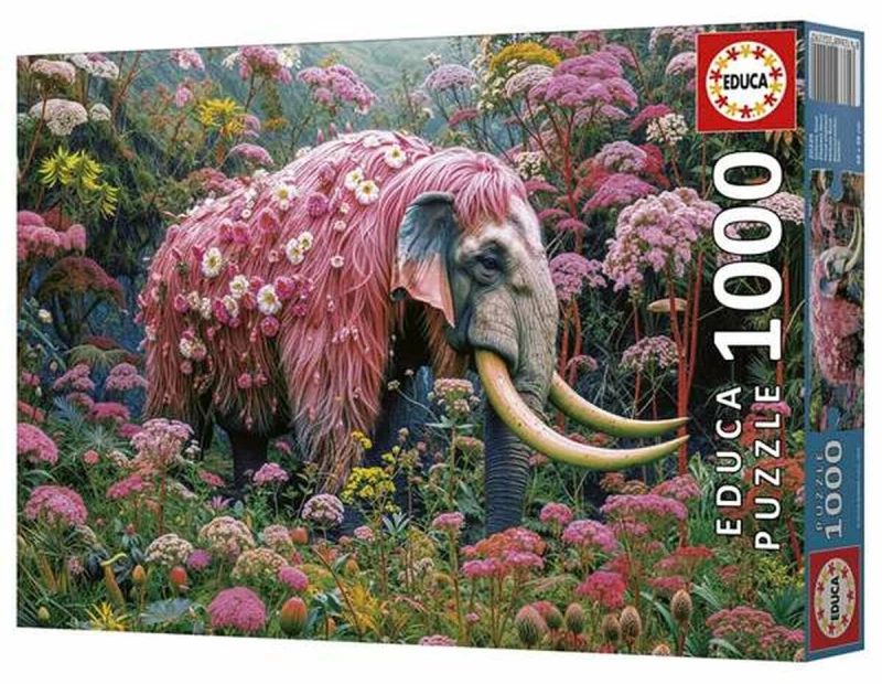 Παζλ Educa Floral Elephant