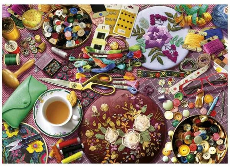 Παζλ Educa The Sewing Table