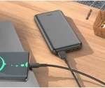Powerbank Hoco J100 black Μαύρο 10000 mAh