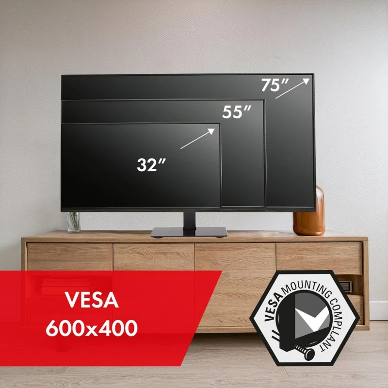 Βάση τηλεόρασης για το πάτωμα MacLean MC-386 75" 40 kg