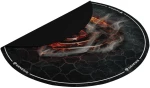 Pad για Gaming Genesis Tellur 400 - Lava Ø 100 cm Ύφασμα Στρογγυλή