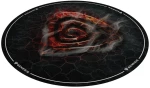 Pad για Gaming Genesis Tellur 400 - Lava Ø 100 cm Ύφασμα Στρογγυλή