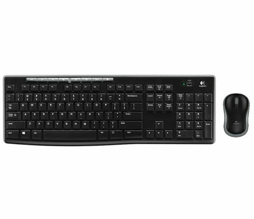 Πληκτρολόγιο Logitech Wireless Combo MK270 Μαύρο Ισπανικό Qwerty