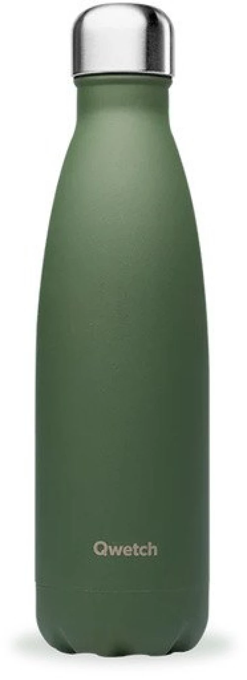 Qwetch Θερμός Inox - Granite - Χακί 500ml