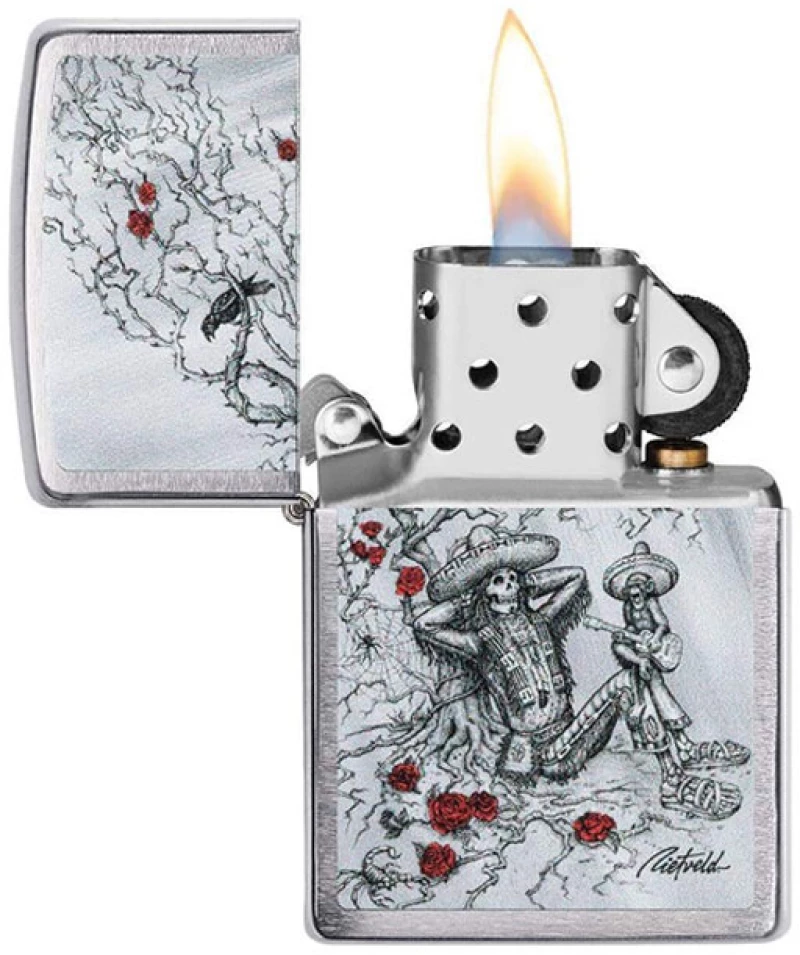 ZIPPO Αναπτήρας - 49144 Rietveld Skeleton