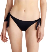 Blu4u Μαγιό Bikini Σλιπ "Solids" Κανονικό Δετό στο Πλάι - Μαύρο