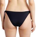 Blu4u Μαγιό Bikini Σλιπ "Solids" Κανονικό Δετό στο Πλάι - Μαύρο