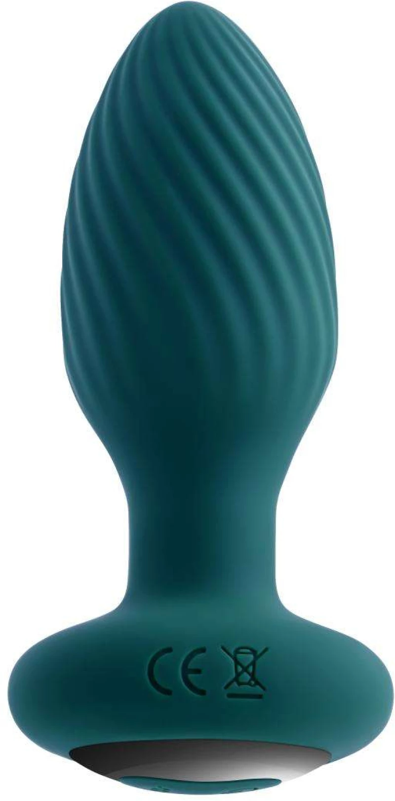PLAYBOY SPINNING TAIL TEASER BUTTPLUG TEAL