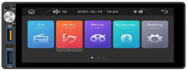 Well Ραδιόφωνο αυτοκινήτου με touchscreen 6.86Bluetooth CarPlay MirrorLink PLAY-CAR-GEMINI-WL