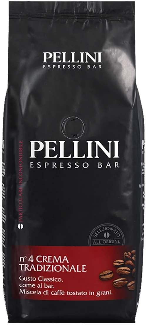 Καφές Espresso Pellini Bar no4 Crema Tradizionale 1000g σε κόκκους
