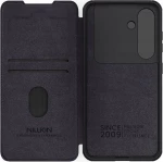 Nillkin Qin Pro Back Cover Δερμάτινη για Samsung Galaxy S25 Plus - Μαύρο