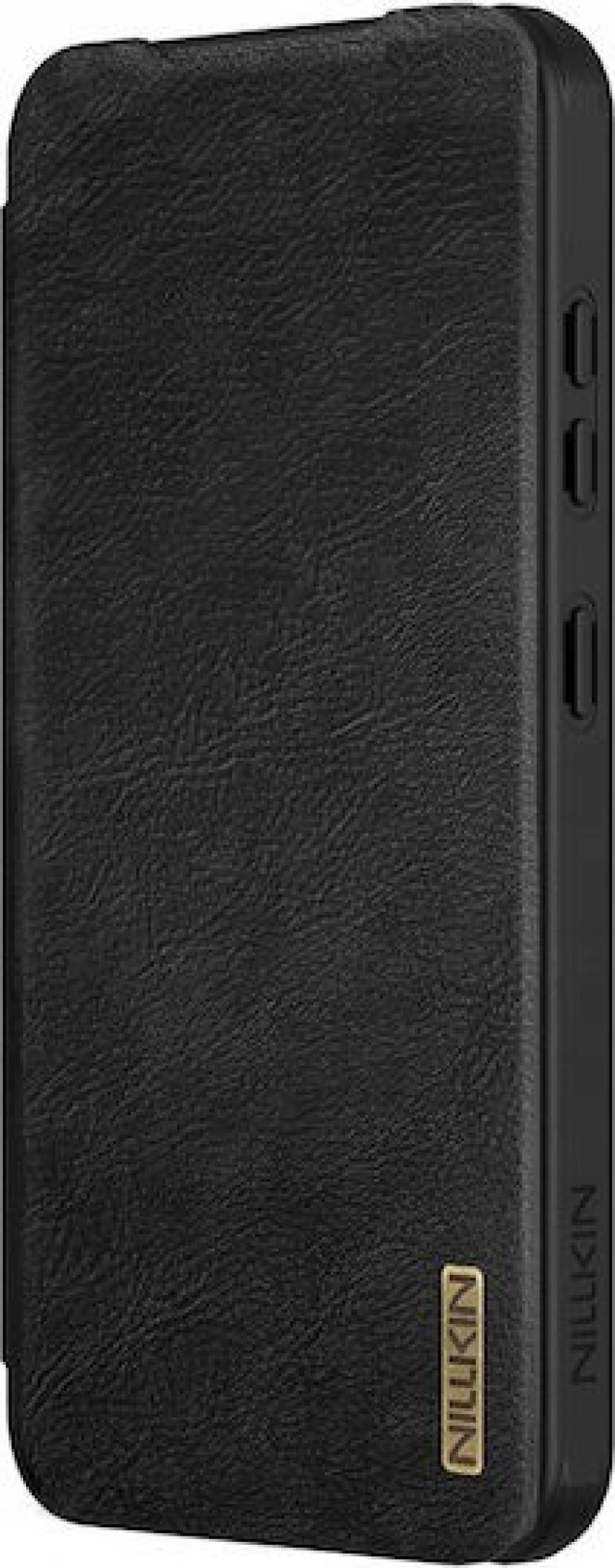 Nillkin Qin Pro Back Cover Δερμάτινη για Samsung Galaxy S25 Plus - Μαύρο