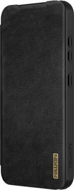 Nillkin Qin Pro Back Cover Δερμάτινη για Samsung Galaxy S25 Plus - Μαύρο