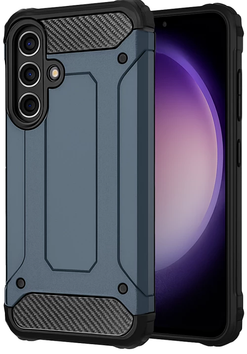 Θήκη Hurtel Hybrid Back Cover Σιλικόνης για Samsung Galaxy A26 - Μπλε