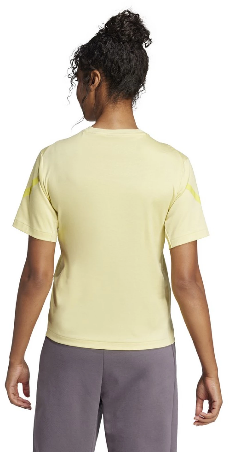 adidas W Z.N.E. TEE JC5400 ADIDAS Κίτρινο